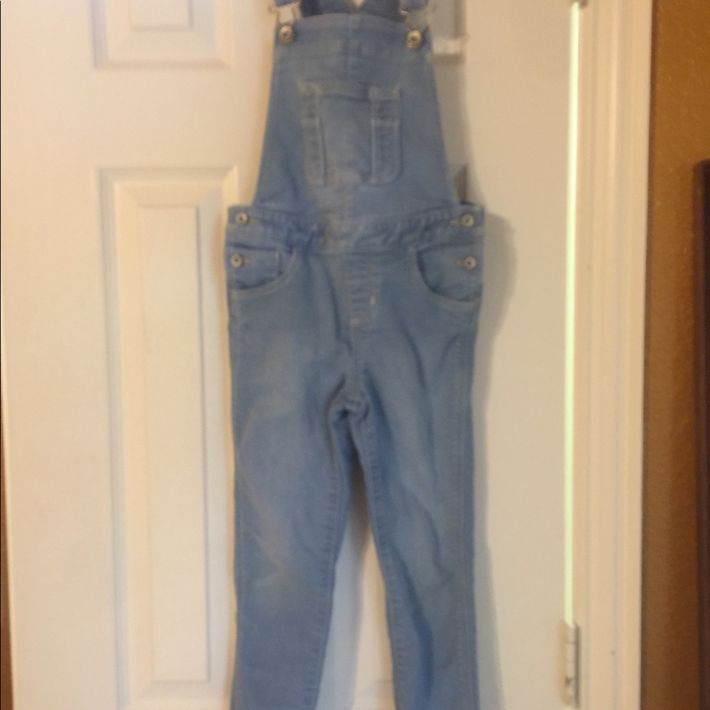 Denim overalls
